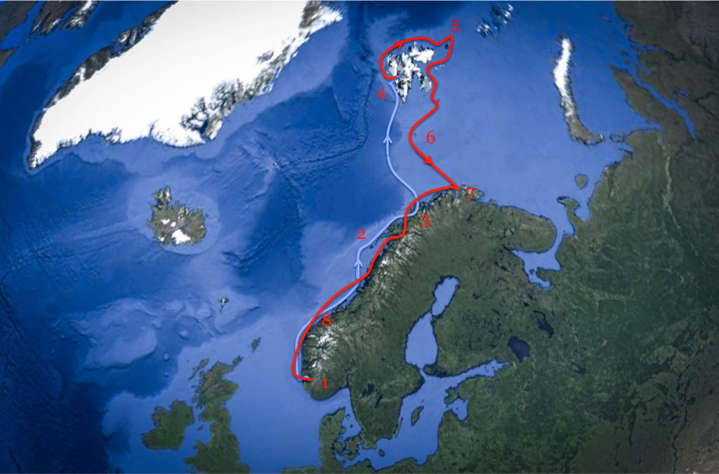 Barba - Route Svalbard