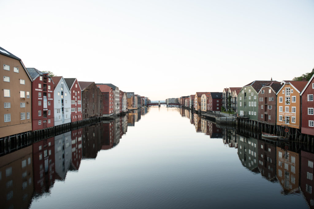 Trondheim by Night