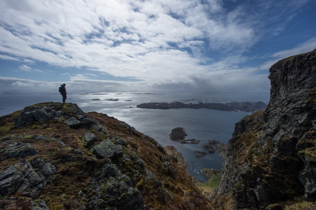 At the summit of Alden